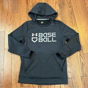 Under Armour Men's Black Baseball Hoodie Size S